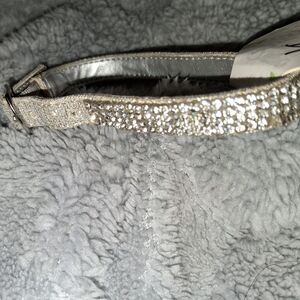 Source Unknown Silver Glitter Kids Bracelet